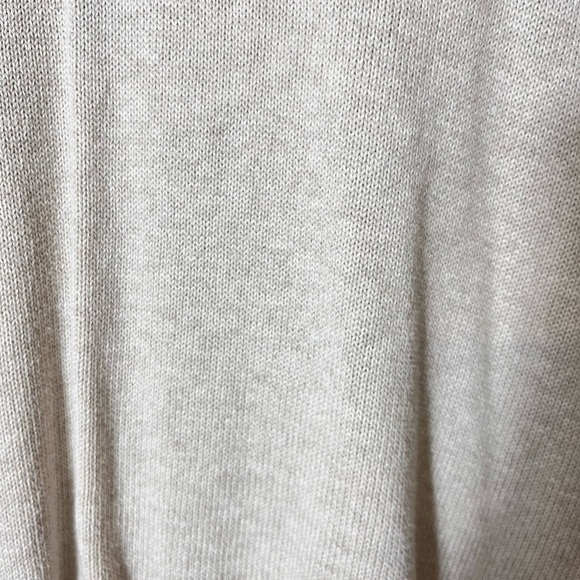 Men’s Weatherproof 100% Cotton Casual Crewneck Pullover Beige Knit Sweater XL - Picture 4 of 7